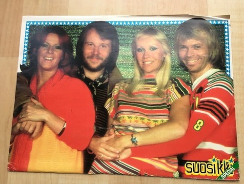 Kleines abba poster - abba, din