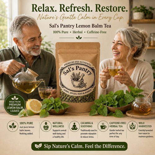 100 lemon balm 50g - lemon,
