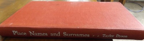 Place names and - place,