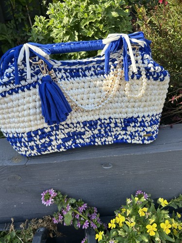 Handmade crochet handbag new - crochet,