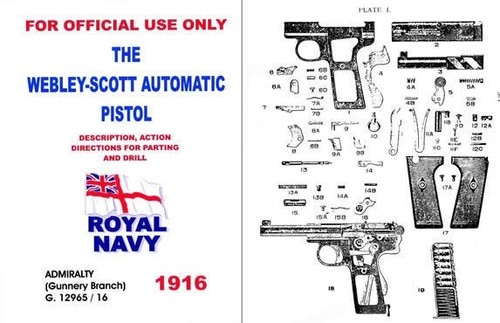 Webley scott 1916 automatic - webley, &