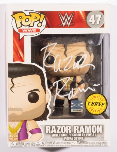 Razor ramon signed wwe - razor,
