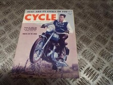 Cycle Vintage Motorcycle Magazine June 1952 Collectors 