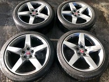 GENUINE 18 JAGUAR XE ALLOY WHEELS STAGGERED XE XK XF 5 X 108 FORD VOLVO ETC