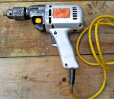 Stanley Bridges Double Diamond Electric Drill - 1960's?  -  Vintage Retro