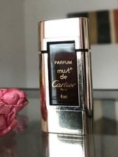Cartier MUST de CARTIER PARFUM 4ml Vintage Miniature Collectible Gold edition
