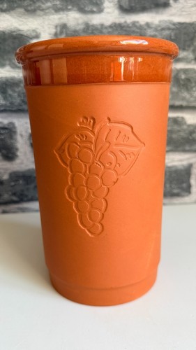 Terracotta wine cooler grape - terracotta,