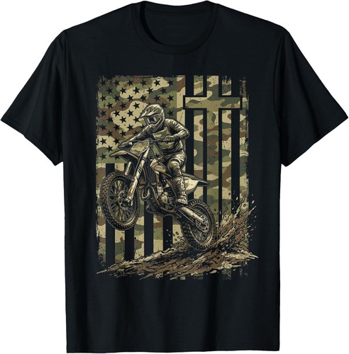 Patriotic dirt bike - bike, camo