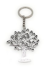 Tree Fruit Trunk Keychain Made