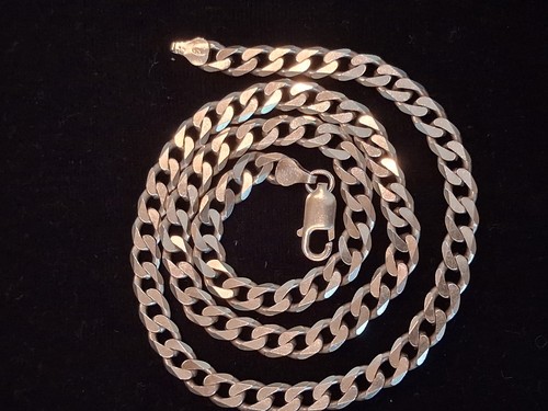 Heavy sterling silver curb - sterling,