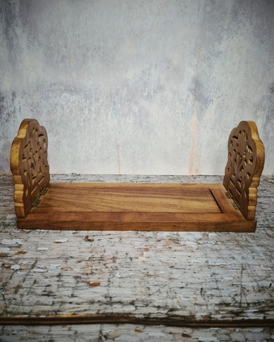 Vintage bookend carved - vintage,