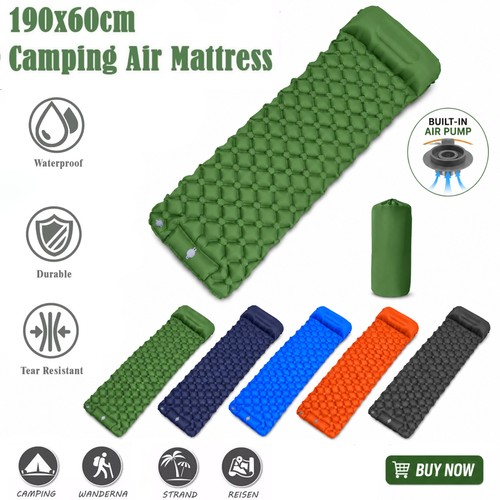 Inflatable mat camping - mat,
