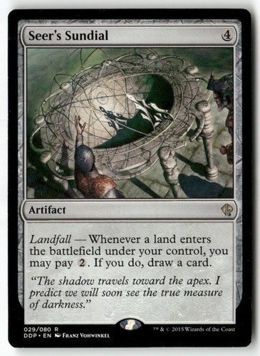 Mtg seer sundial duel decks - mtg, seer's