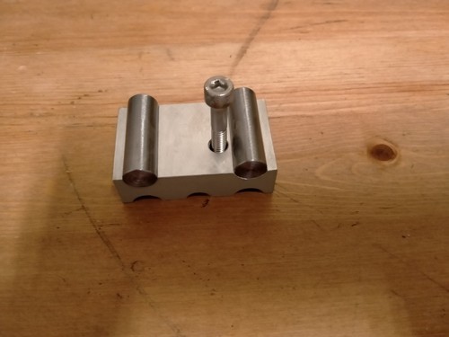 Tailstock raising block for - raising,