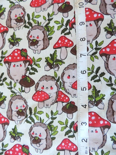 Polycotton sewing material