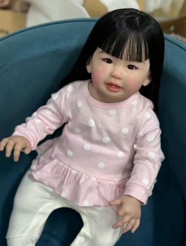 Lifelike toddler girl - 28",