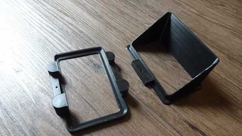 Bezel housing sun - visor, holder
