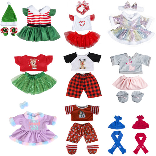 Teddy bear clothes - clothes, christmas