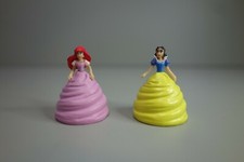 Princess ARIEL & SNOW WHITE Figures Cake Toppers