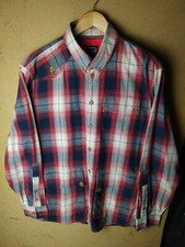 LUKE 1977 SHIRT JACKET SHACKET PLAID WITH SAWTOOTH POCKETS XL *READ* PRE-LOVED 