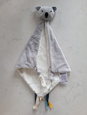 Mekk Grey Cream Koala Comforter Comfort Blankie Soother Blanket
