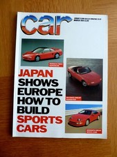 CAR Magazine March 1989 Honda