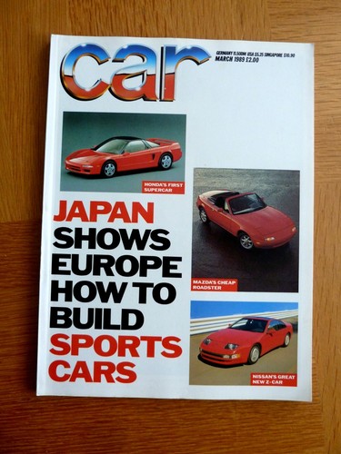 Car magazine march 1989 - car,