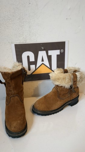 Cat lined leather - lined, boots