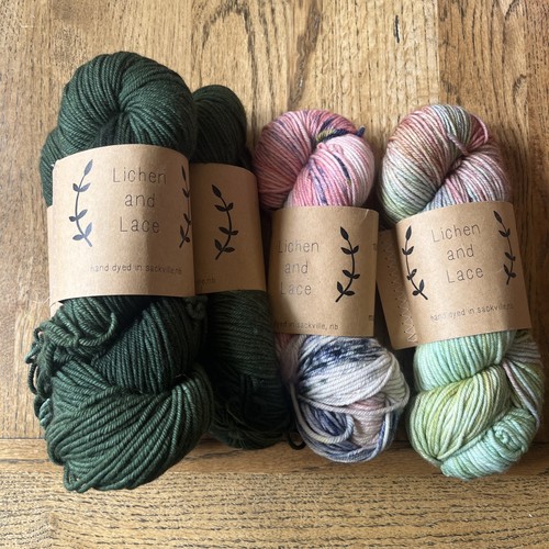 Lichen and lace eco - lichen, worsted