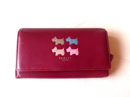 Radley large smooth red