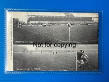 1903 Football postcard Middlesbrough Vs Sunderland  - Opening Of Ayresome park