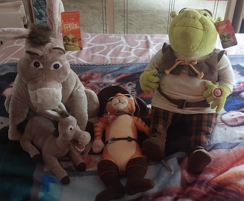 Shrek plush teddy - plush/teddy's,