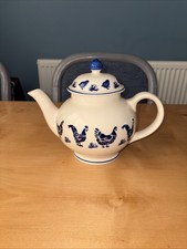 Emma Bridgewater Blue Hen 4 Mug Teapot 1st