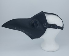 Black Faux Leather Plague