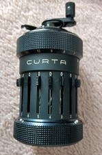  Curta Calculator Type One 1966 Excellent Working Condition.