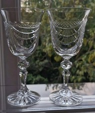 Pair of Cristallerie de