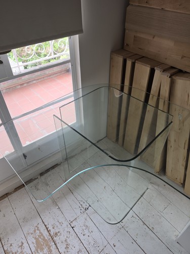 John lewis glass - lewis, desk