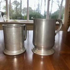 Original Pewter Tankards - One