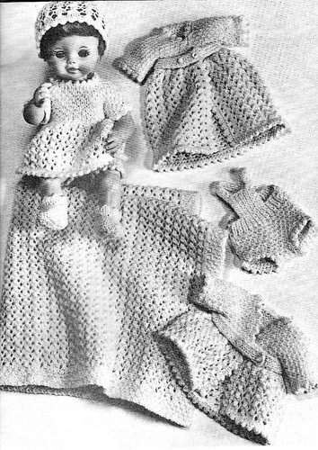 Knitting pattern copy 2351. 
