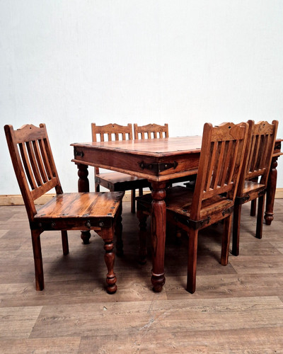 Wooden dining table chairs - wooden,