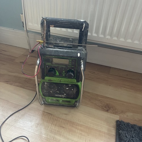 Hitachi cordless site radio - hitachi,