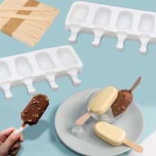 8 Hole Silicone Ice Cream Mold