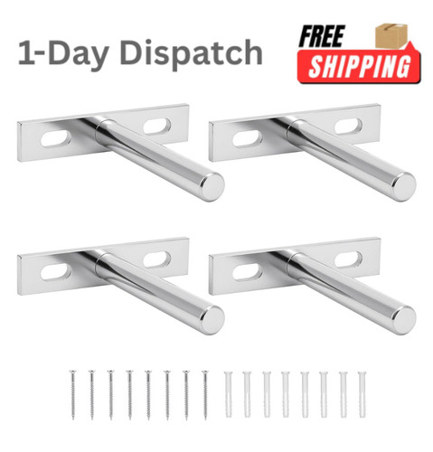 Qwork pcs floating shelf - 4,
