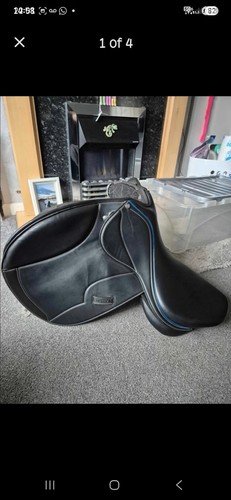 Norton saddle black - norton, 17"