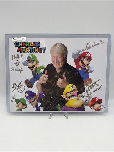 Signed rare super - rare, luigi