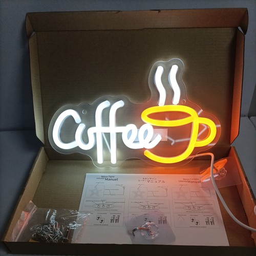 Led neon light coffee - neon,