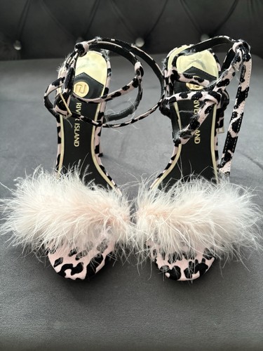 River island womens feathered - river,