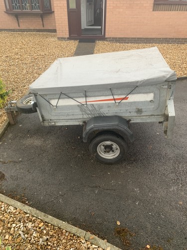 Erde 122 trailer with - erde,