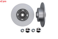 X2 PCS L&R SIDES REAR BRAKE