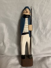 Carved Wooden Sea Fisherman